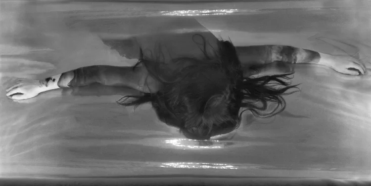 Sure Sign Watermark Series, 5 - #4, 2005-6 B/W Photo-based digital output on archival media, 24 x 47 inches