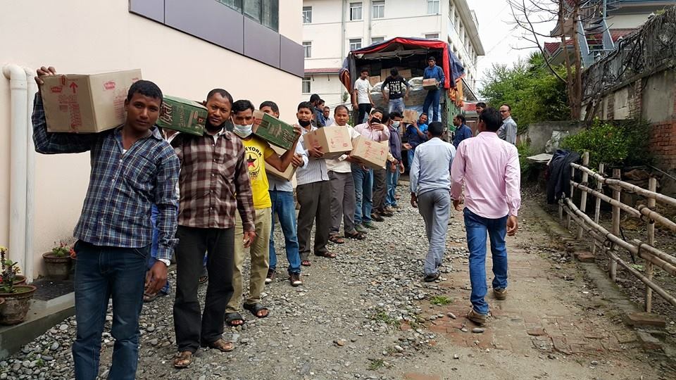 Arrival in Kathmandu