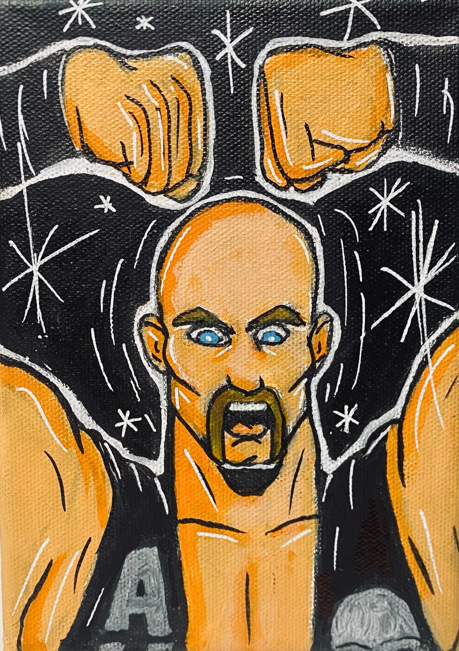 Stone Cold 5x7 Painting 