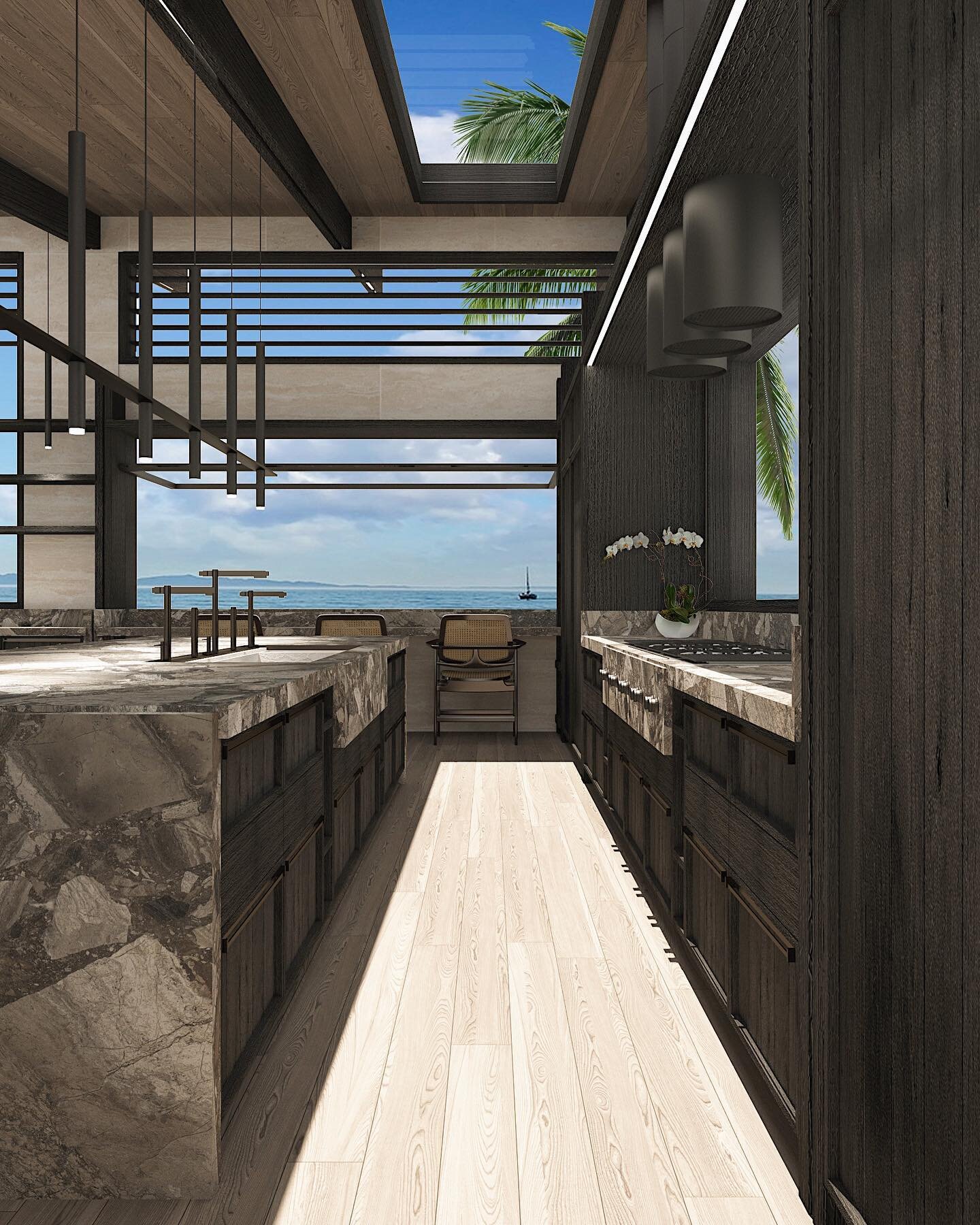 I&rsquo;m really excited to share a fun fantasy project I&rsquo;ve been working on for a few months now&hellip;

P1 - a bespoke kitchen somewhere in Hawai&rsquo;i 🏝

&hellip;more to come&hellip;

#designbyjdm