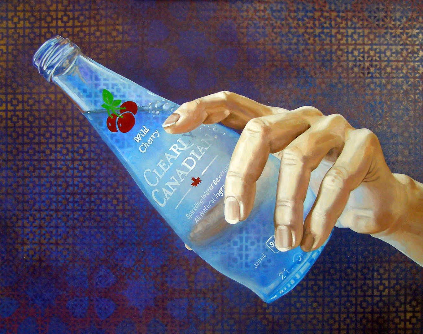 Clearly Canadian, 24 X 30", Oil on panel, 2023