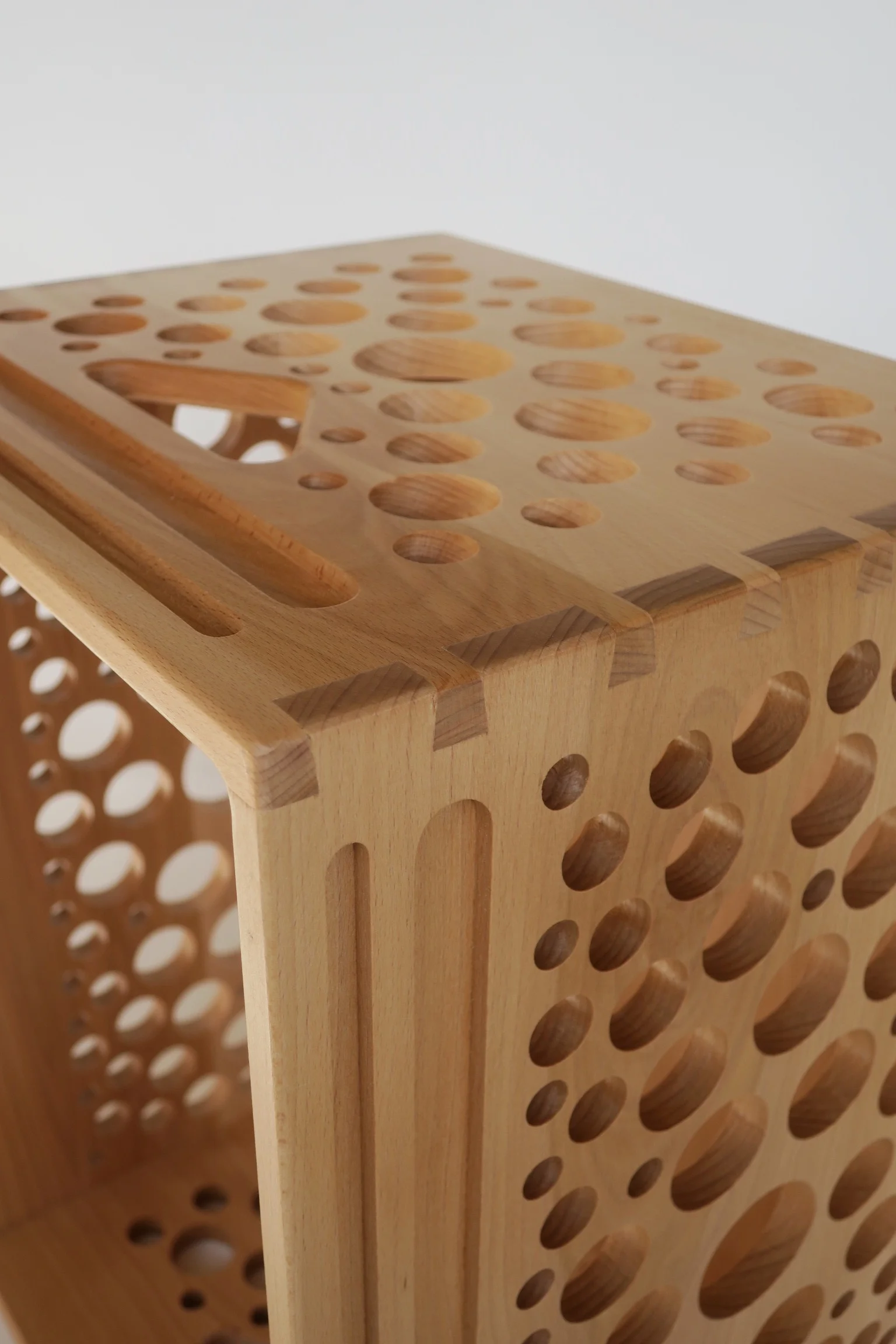 Dovetail Joinery on a Beech Crate