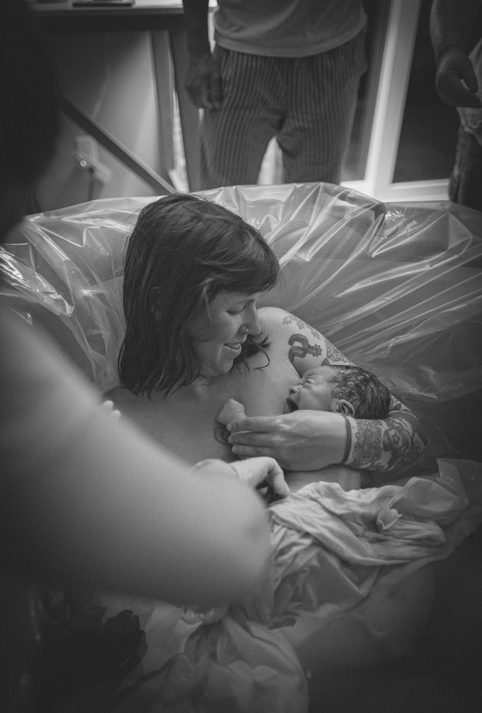 Positive Home Birth Story: Water Birth with Midwives and Doula 