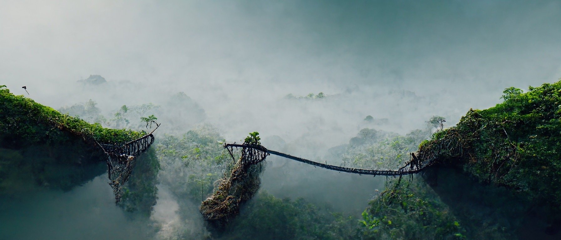 a45fea75-b2d7-4023-bf7c-5bb5a43f53d2_S3RAPH_single_Old_rope_bridge_into_fog._cobwebs._crossing_Chasm_in_a_lush_jungle_scene._cinematic_compositi.JPG