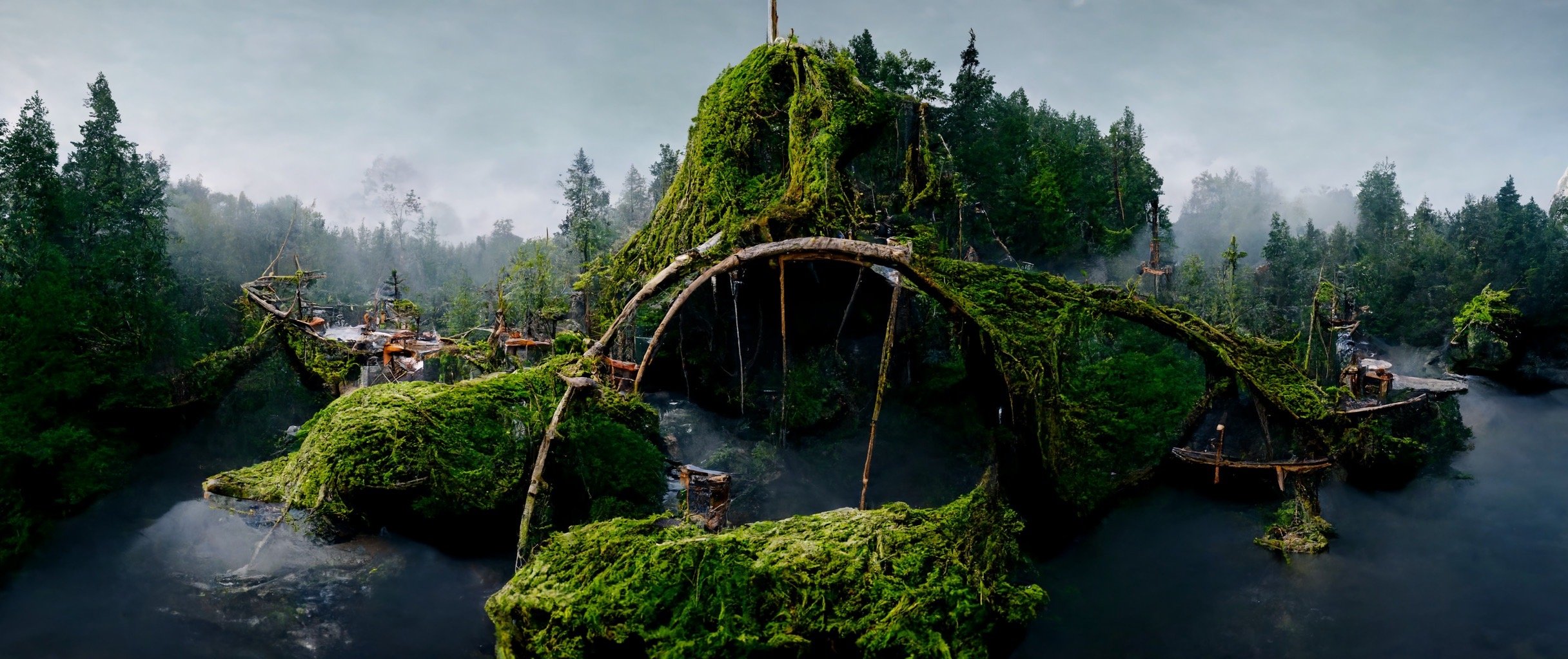 ee0f61c9-eff0-4f84-8c02-eec603d2b720_S3RAPH_httpss.mj.runkc7Sd1__Ewok_style_tree_forts_and_village_in_a_massive_forest._Moss_waterfalls_and_rope.JPG
