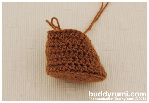Crochet branch amigurumi