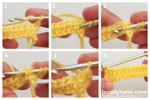 How to... Front and Back Post Stitches — BuddyRumi Amigurumi Crochet