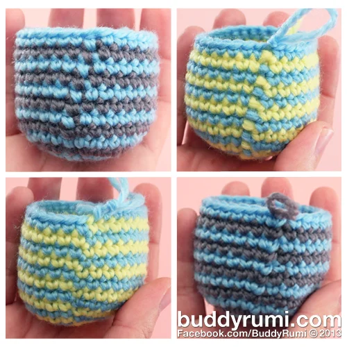 Amigurumi stripes