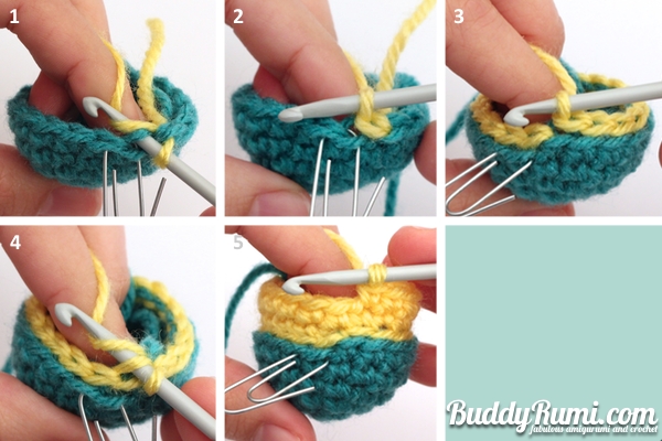 3 Ways to Change Colors when Crocheting - wikiHow