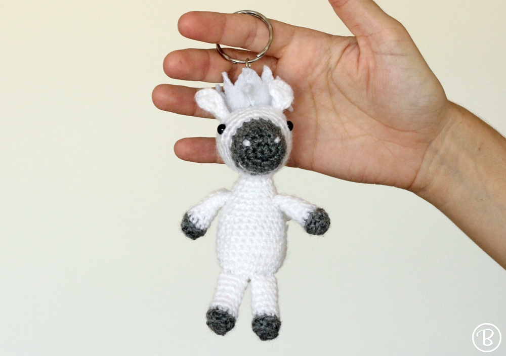 Pony keychain