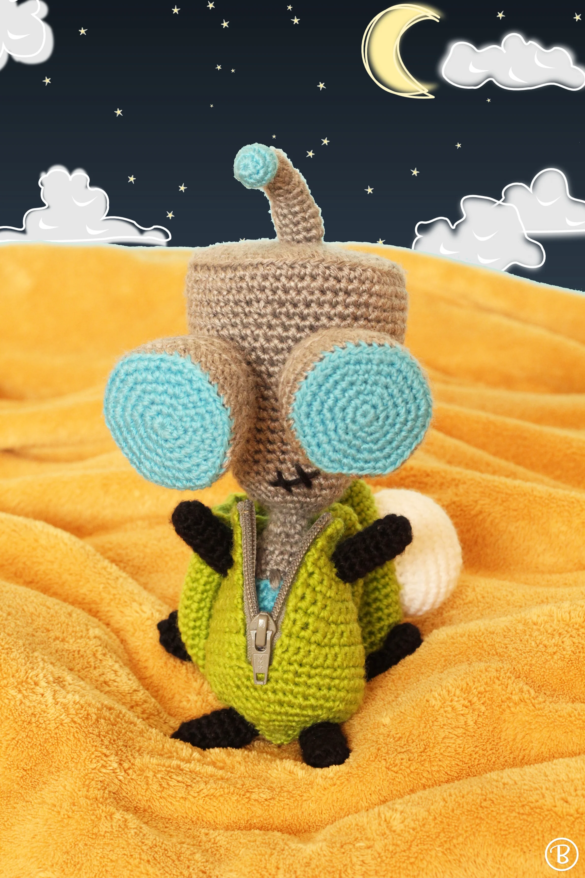 Gir amigurumi