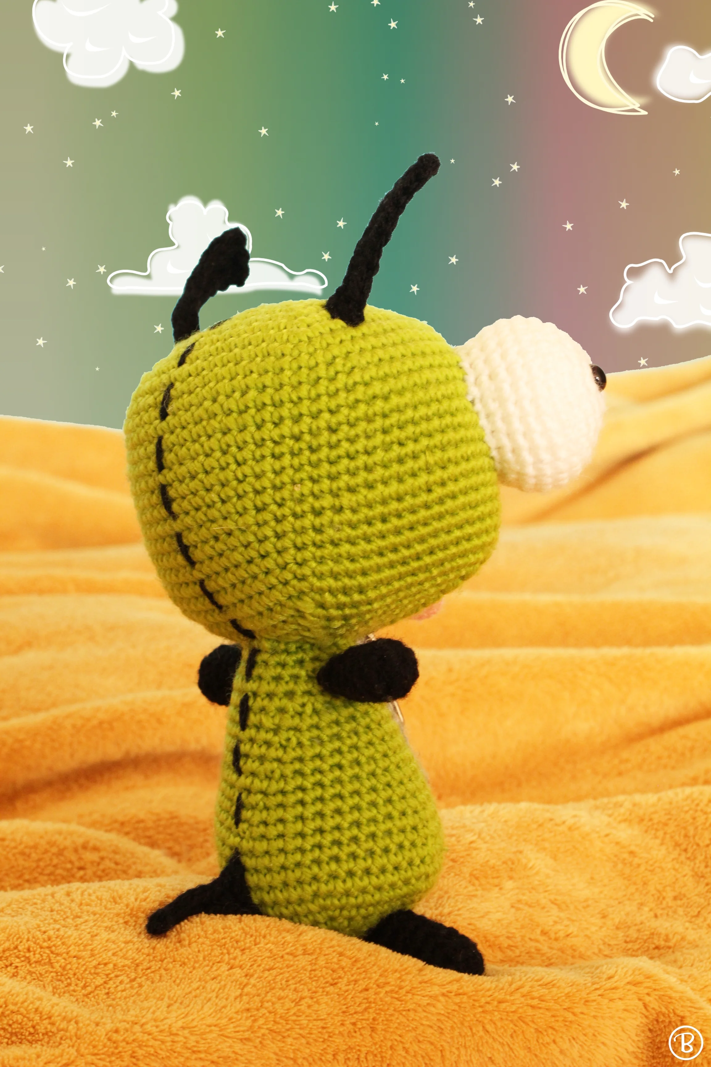 Gir amigurumi toy