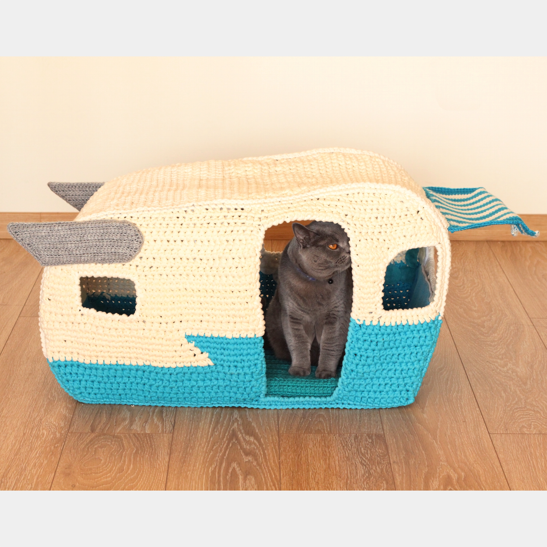 Pet House Pattern On the Road Pet Home — BuddyRumi Amigurumi Crochet