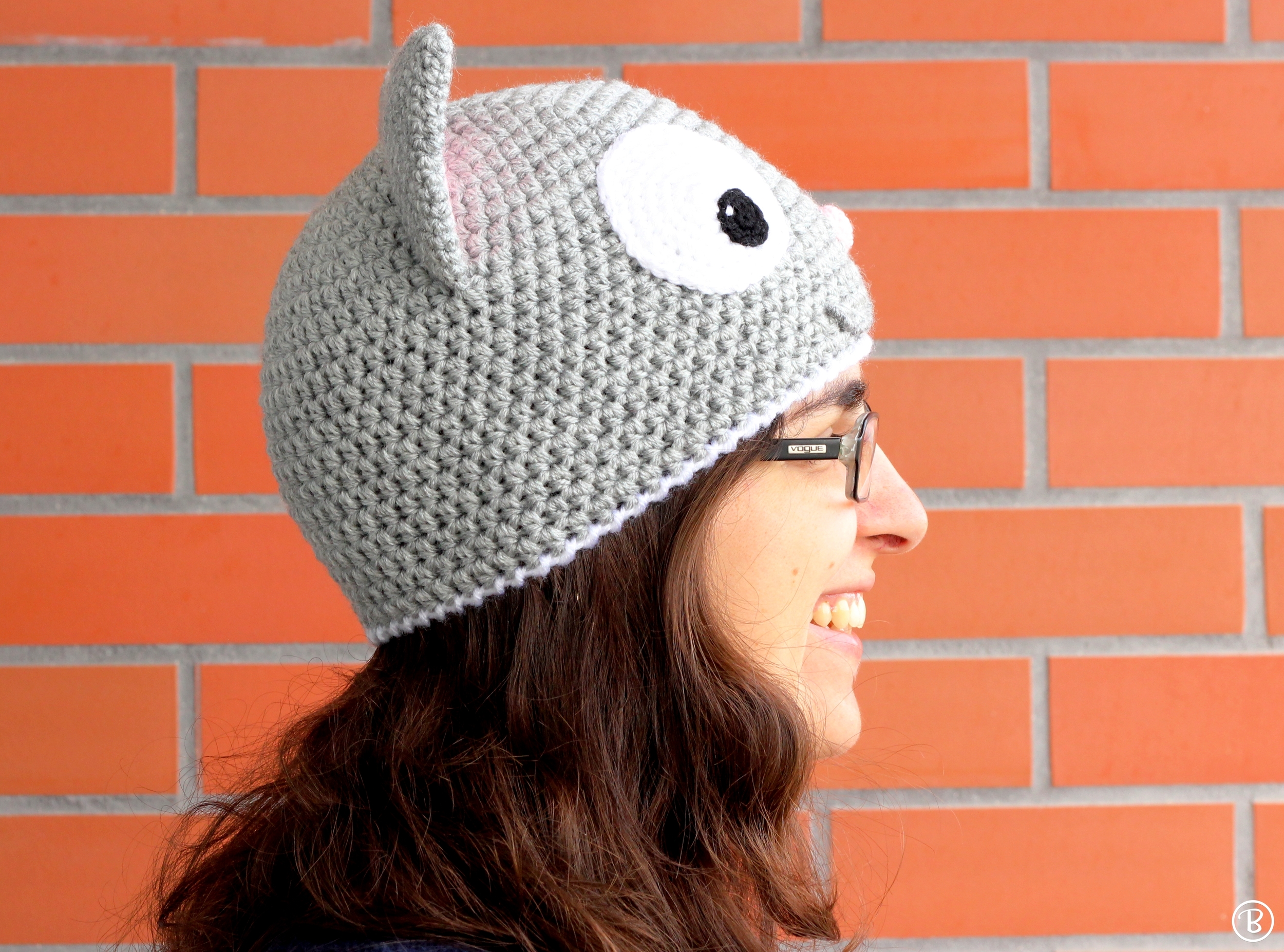 Kitty crochet hat