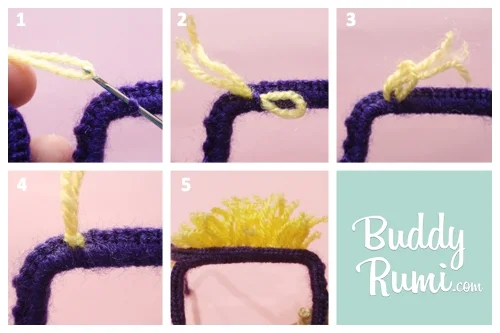 Crochet glasses disguise how to