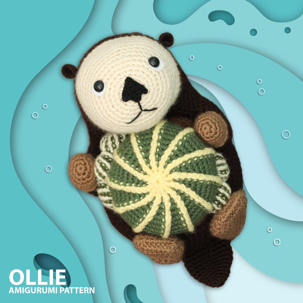 Ollie the sea otter amigurumi pattern