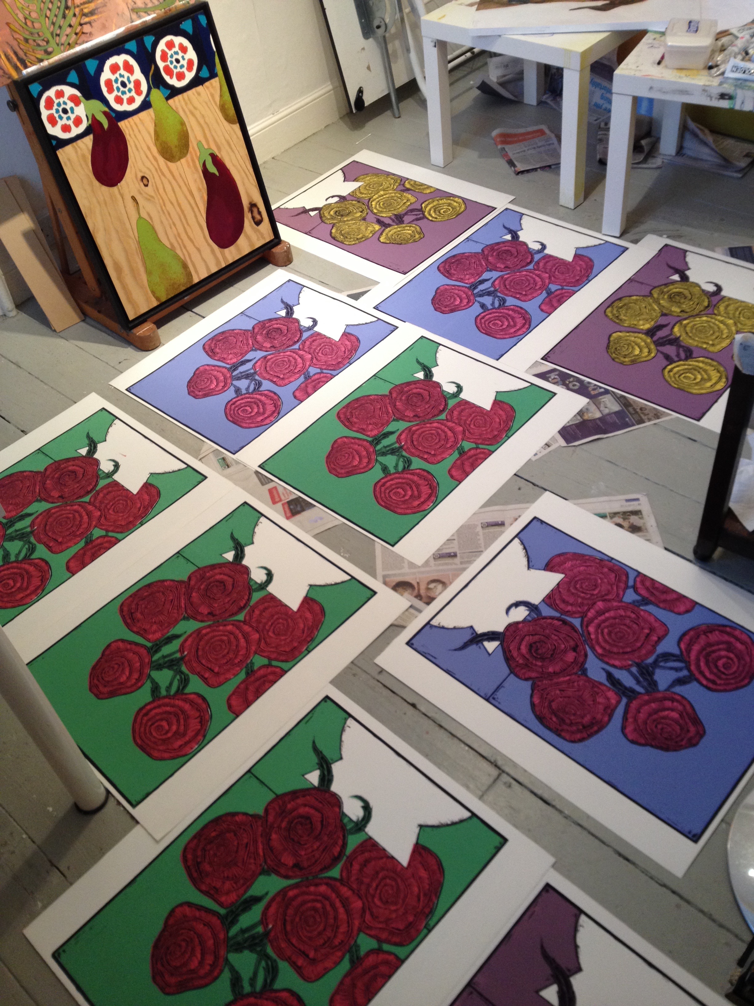 the saturated and bold colour pathways really worked