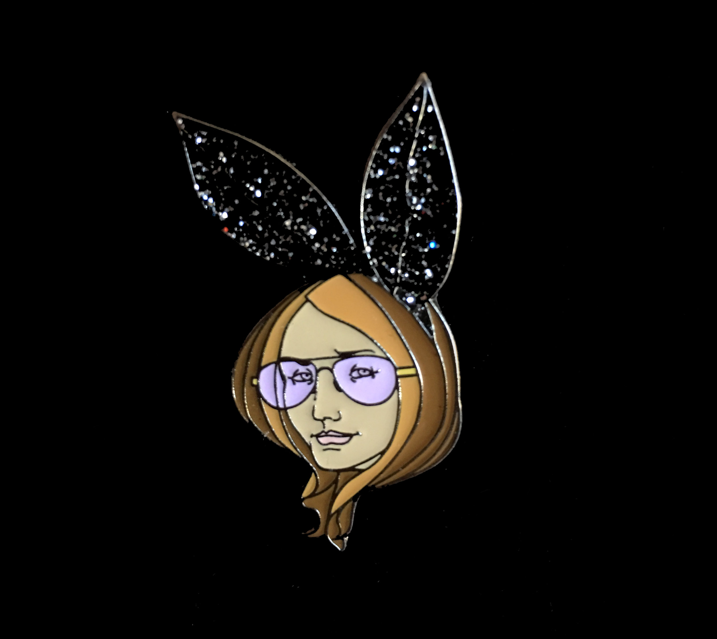 gloria_steinam_feminist_enamel_pin_black_sparkles.jpg