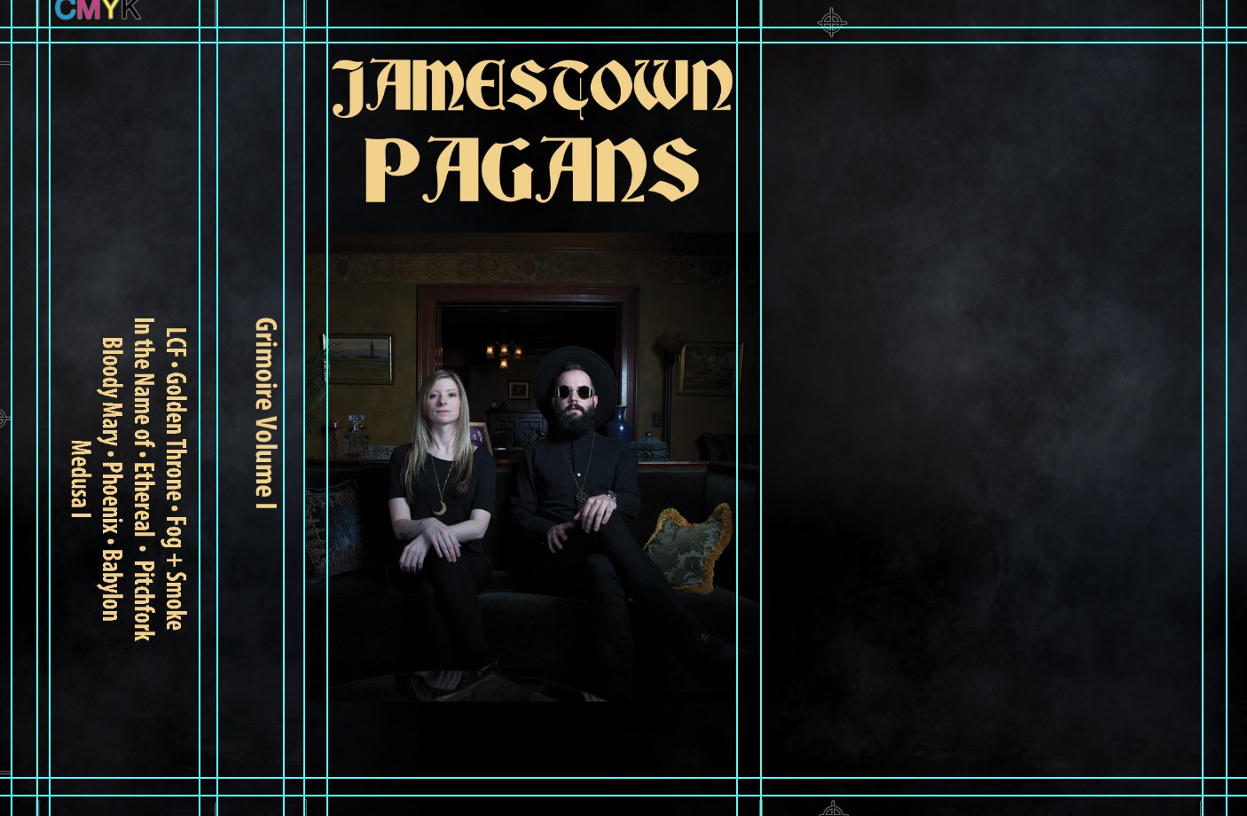 Jamestown Pagans Album Layout