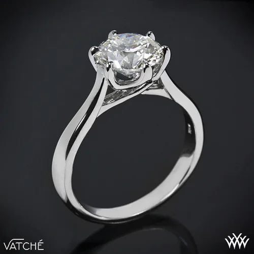 The Vatche Royal Crown setting I am considering. Picture this setting with a blue sapphire. 