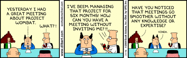 What happens in Project Management, Stays in Project Management!
