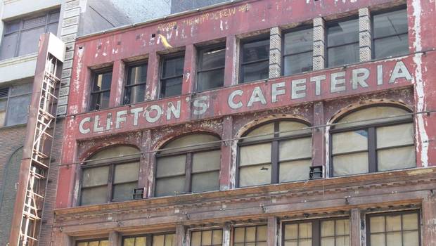 Historic core Clifton’s Cafeteria, where both Walt Disney and U.S. author Charles Bukowski used to dine in “themed” rooms, will soon reopen as a nightclub and eatery.