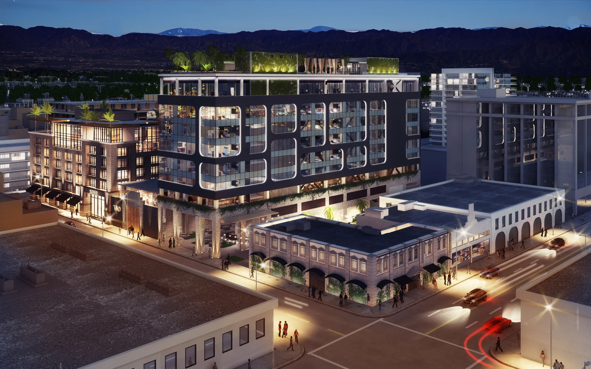 Hollywood Dream Hotel rendering