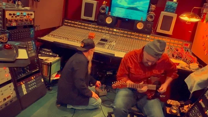 It&rsquo;s been pleasure working with @jordanmesserole on his upcoming release #BlueCollarTragedies 

We did some guitar tracking with @mattwoodsrootsmusic yesterday. He&rsquo;s a top shelf guy who also just happens to have amazing tone coming out of