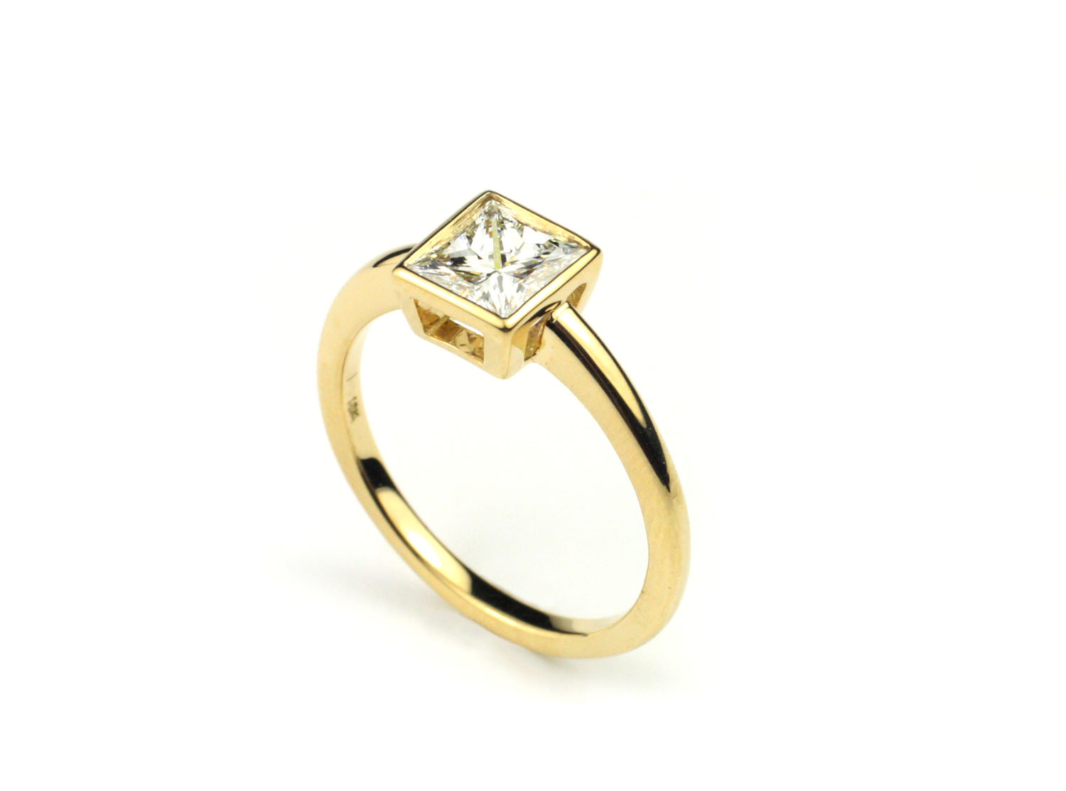 Square Diamond Ring