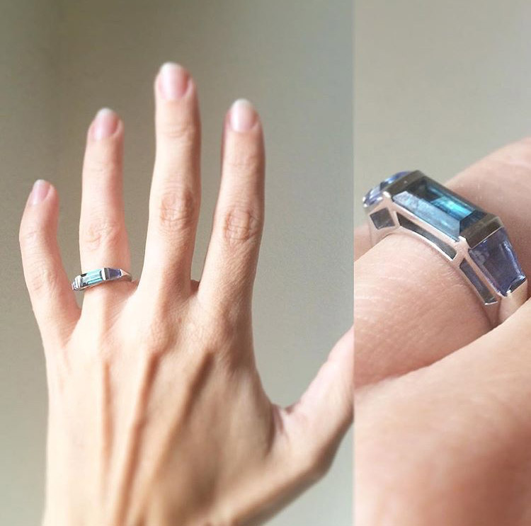 Sapphire Deco on Hand