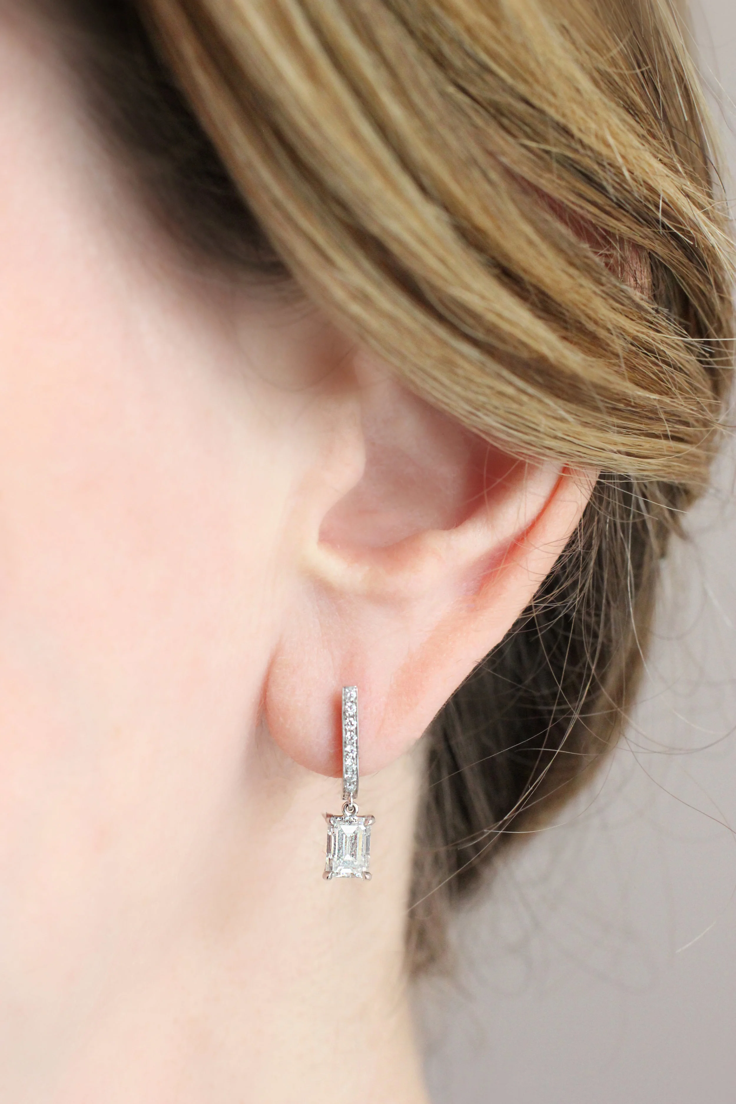 Emerald Cut Diamond Earrings.jpg