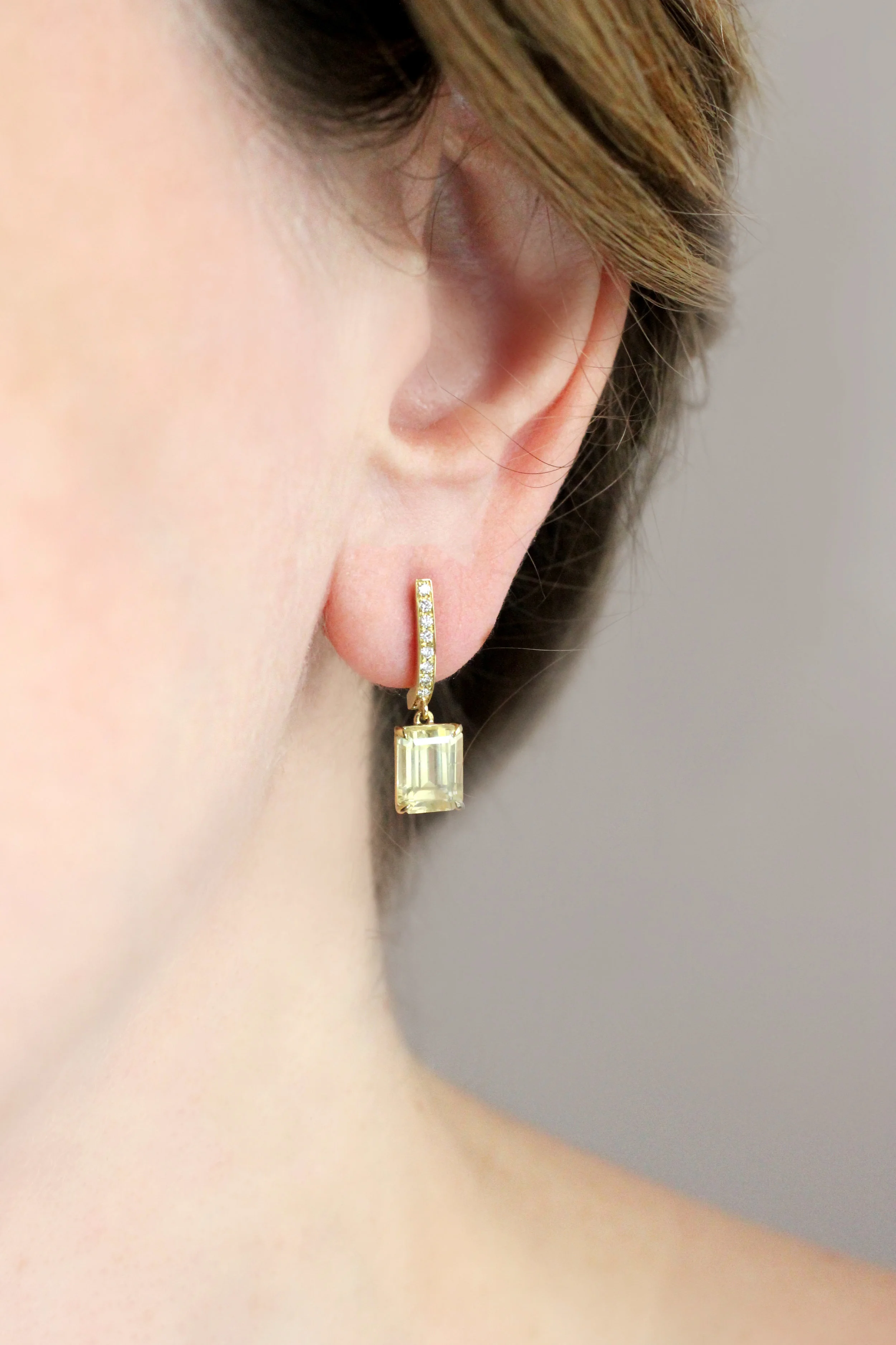 Yellow Sapphire Earrings on Model.jpg