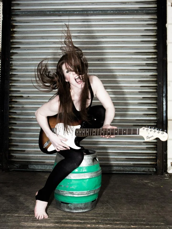 Ellen Rocking Out by Nicola Selby Photography