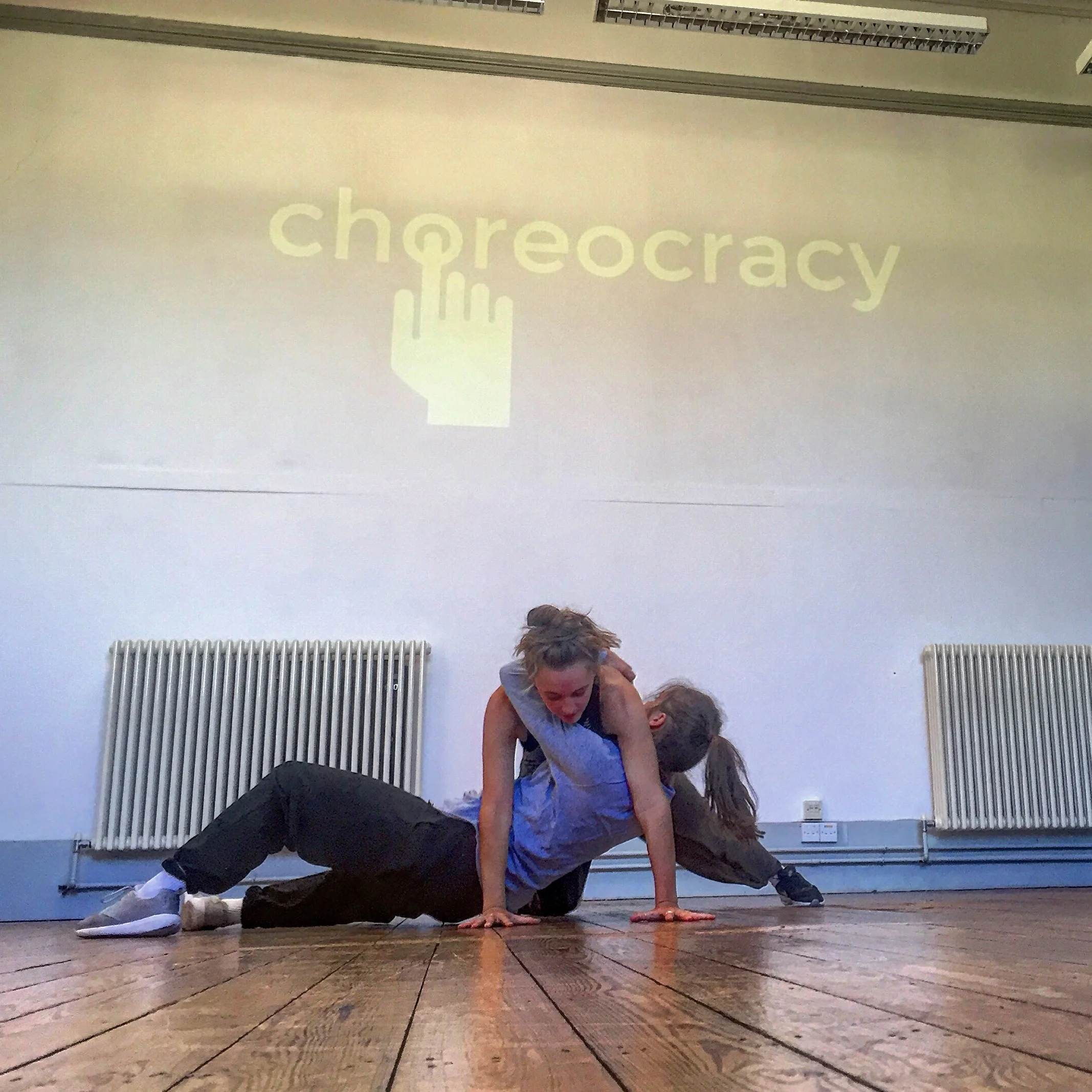 The Dancers in rehearsal for #Choreocracy