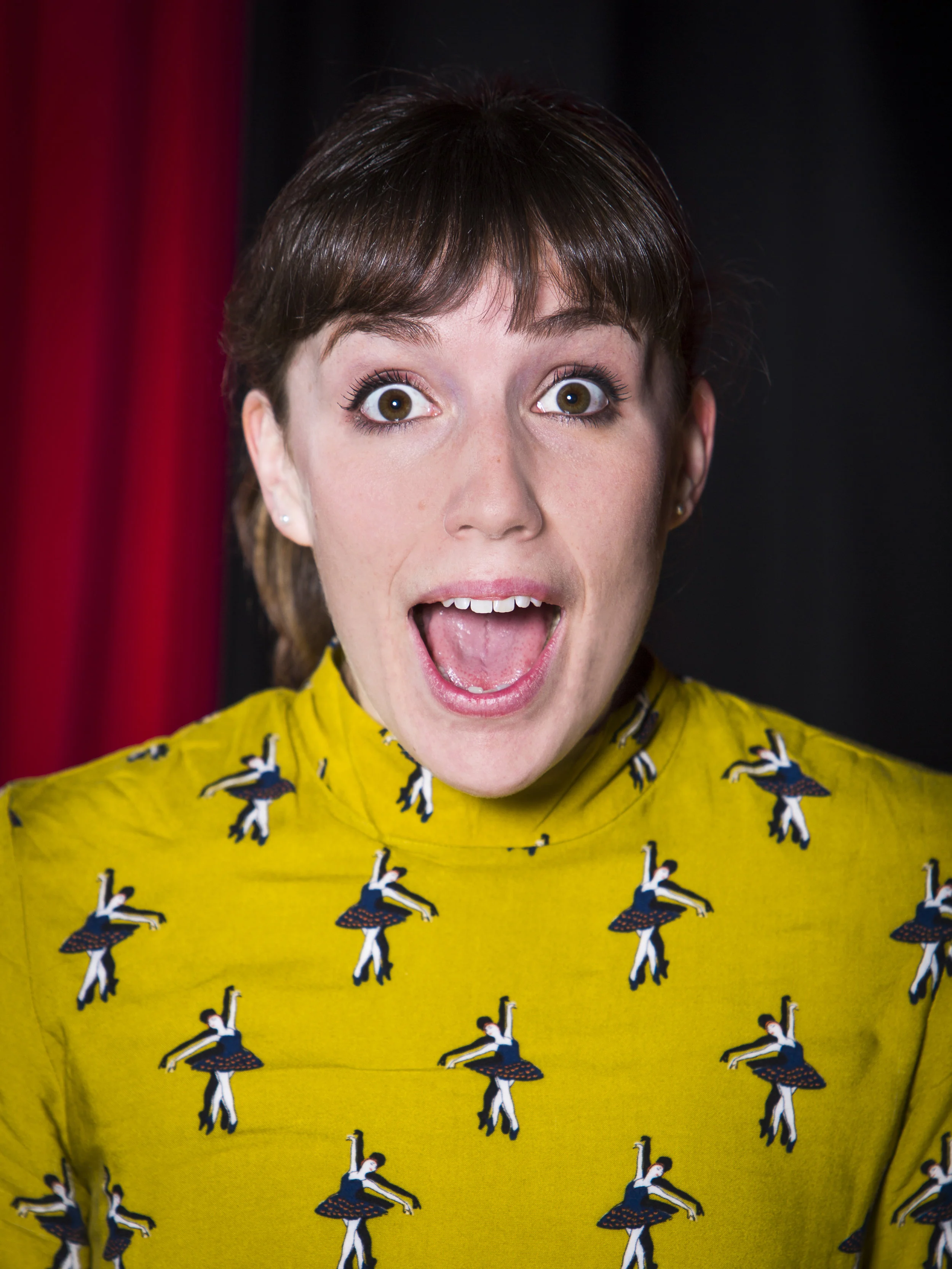 Claire Lambert in Night at the Theatre (Image: Alicia Clarke)
