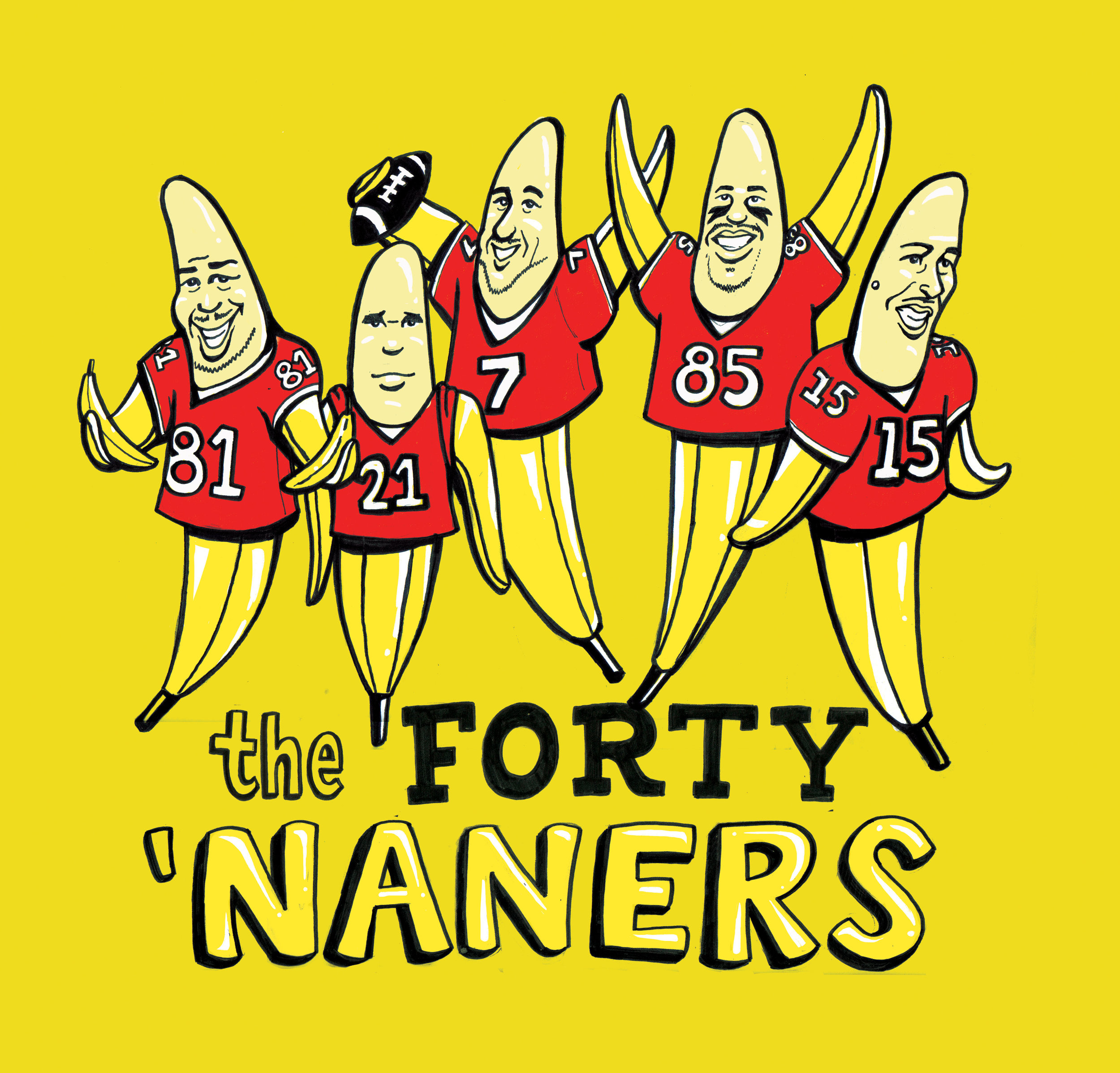 2014 Football Season Commissioned Anti-Fan Art. Printed on pins.