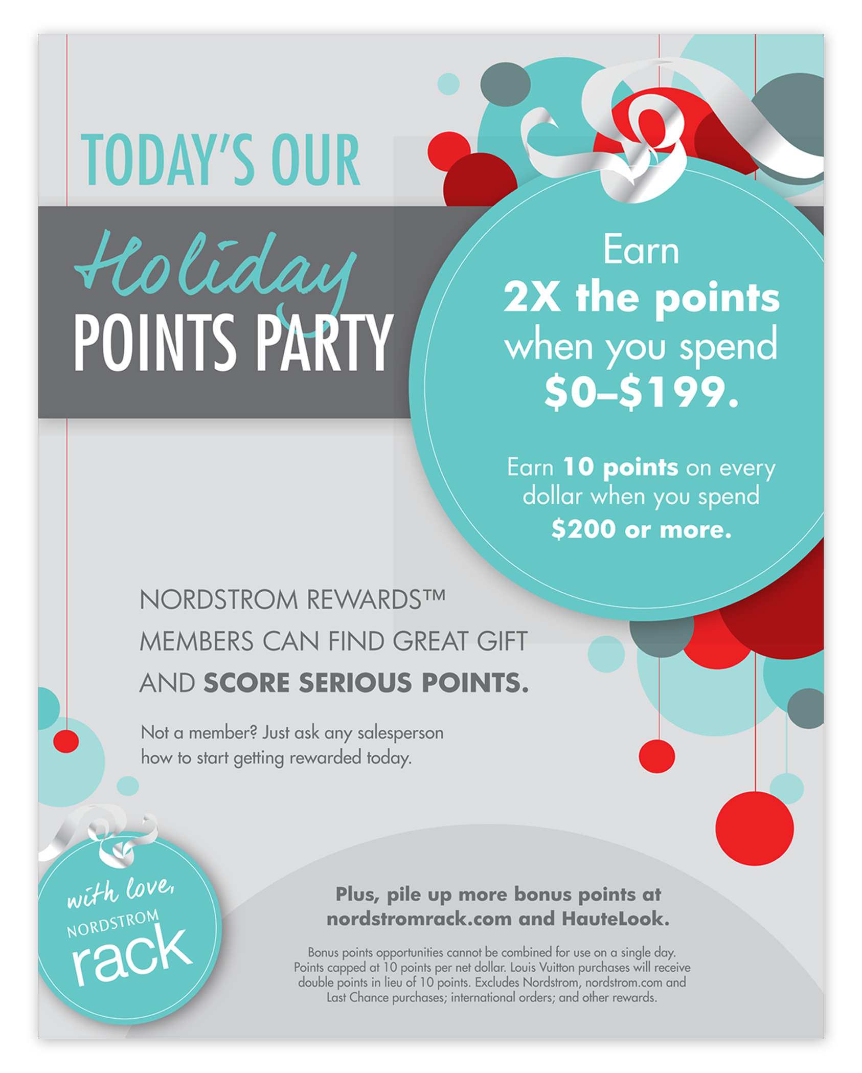 Door sign, freestanding inside store door, promoting event.