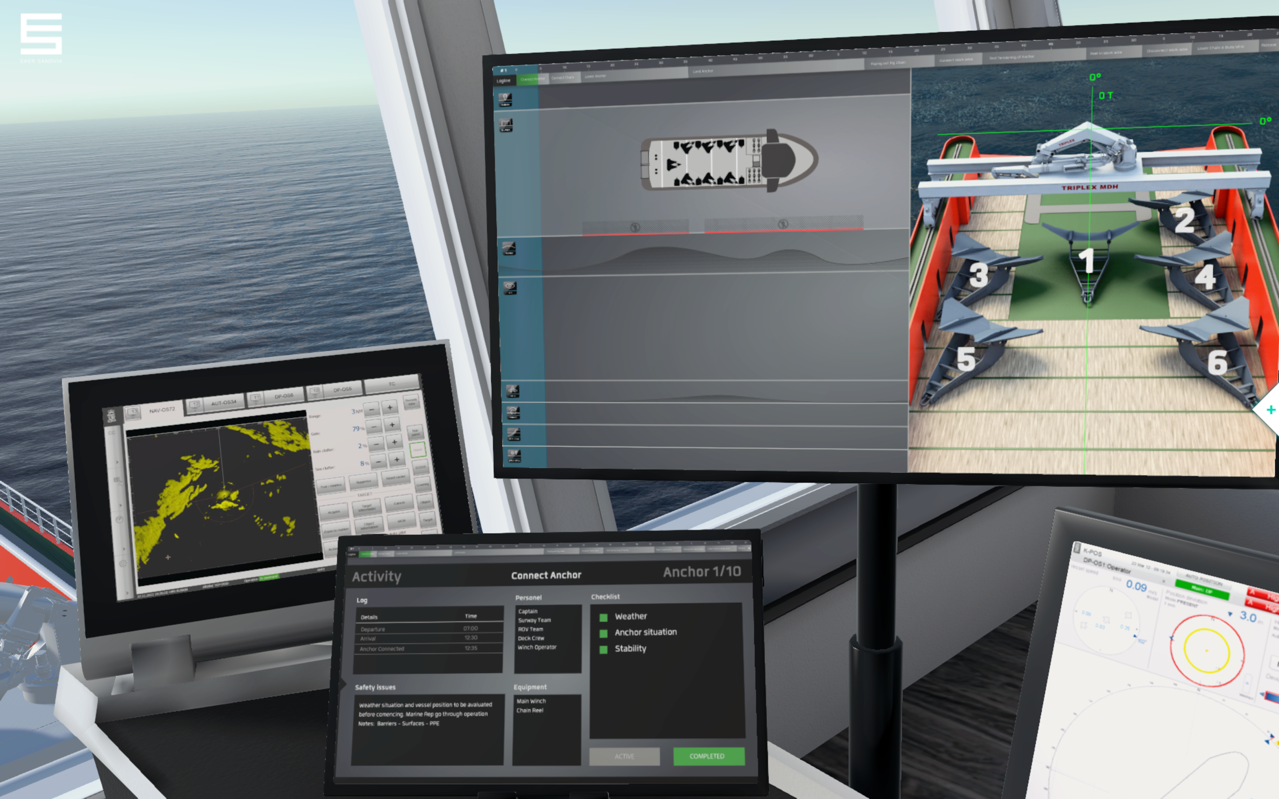 Captains chair - Case with interactive UI