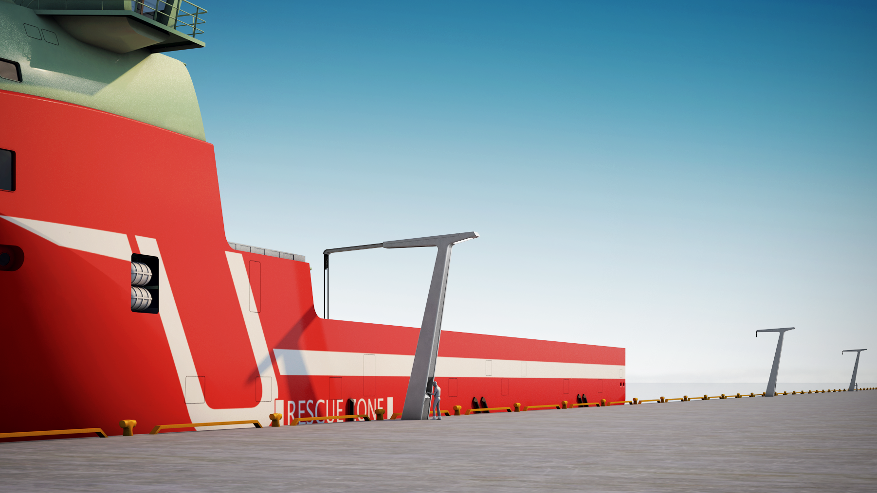 Design approach to harbour equipment