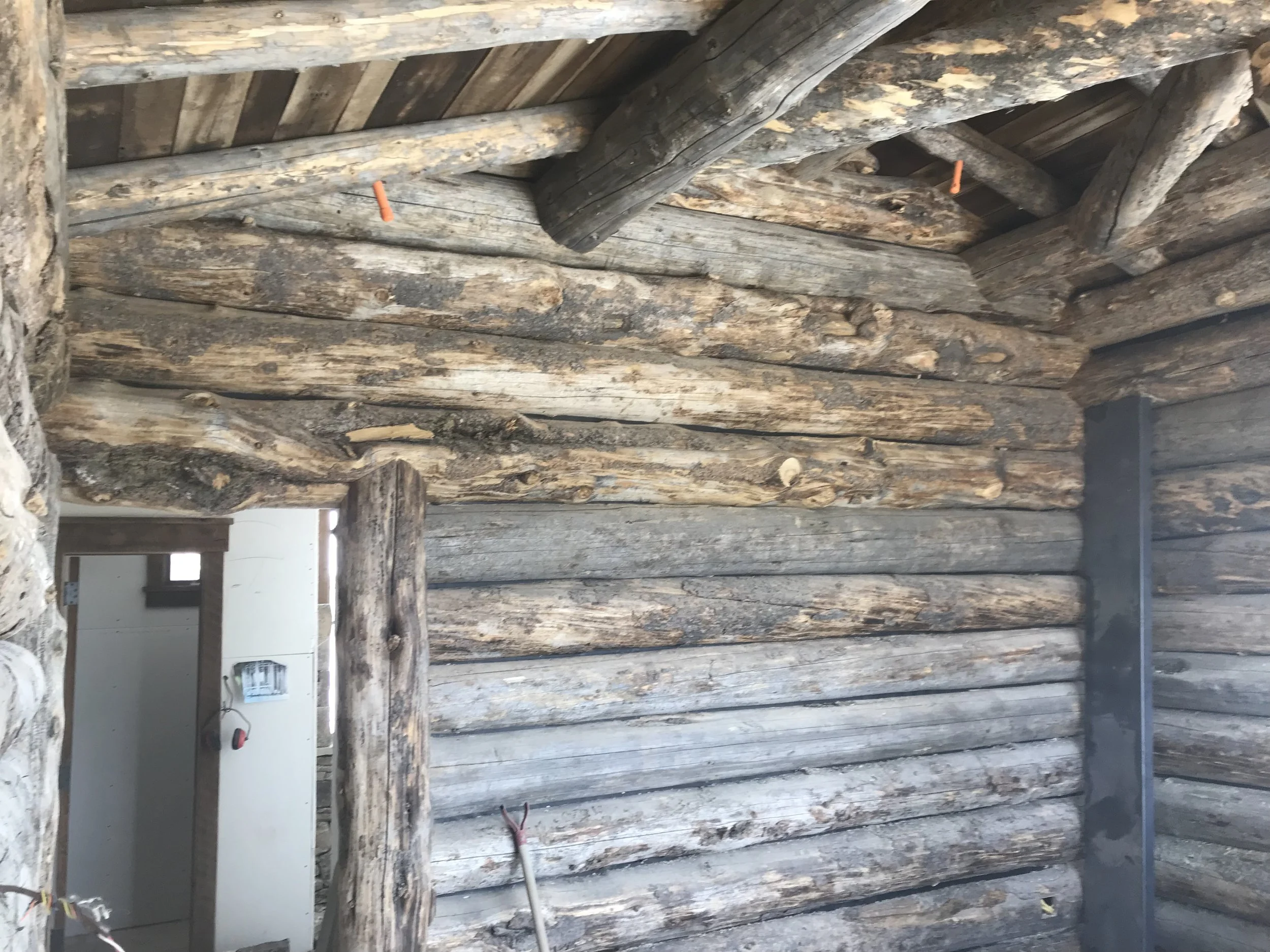 Yellowstone Club Montana Custom Home Design Log Wall surface.jpg