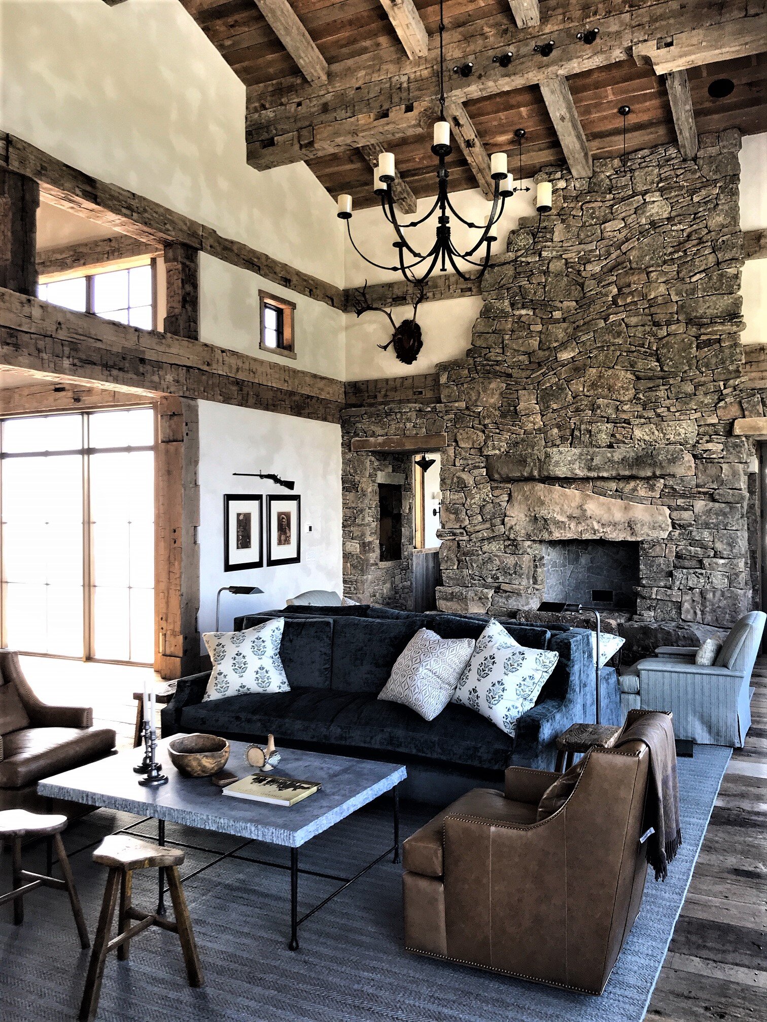 Big Sky Yellowstone Club Custom Home Mausfalle living areaOct 2019.jpg