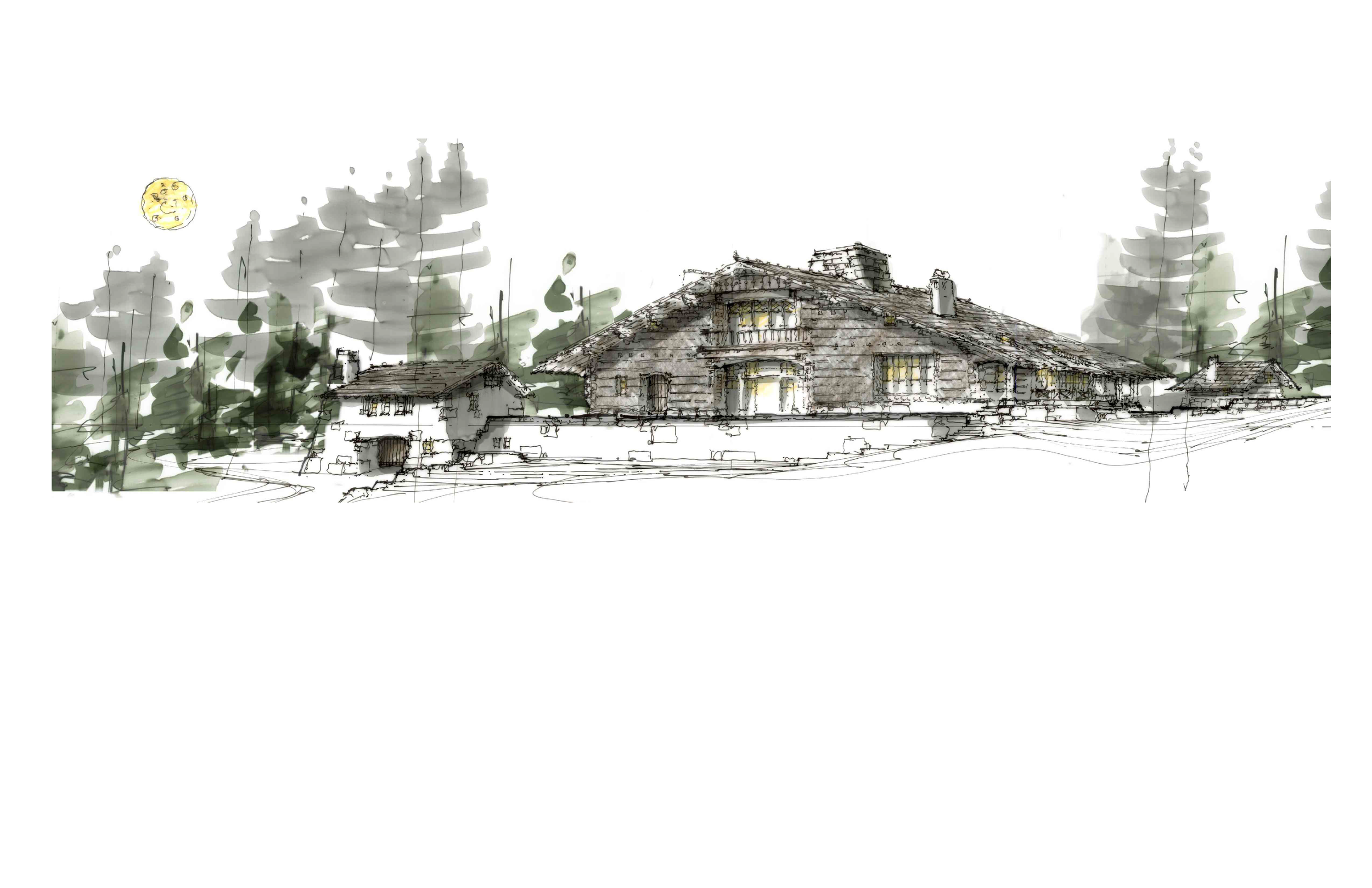  Sketches for the MT Swiss home 
