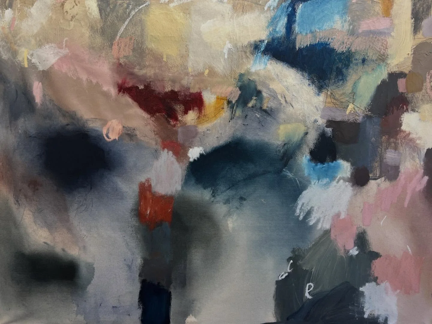 Painting ELK exhibition we love dogs deep north festival full moon offerings new era of self worth boundaries and creative independent I choose truth strength and peace 🧡