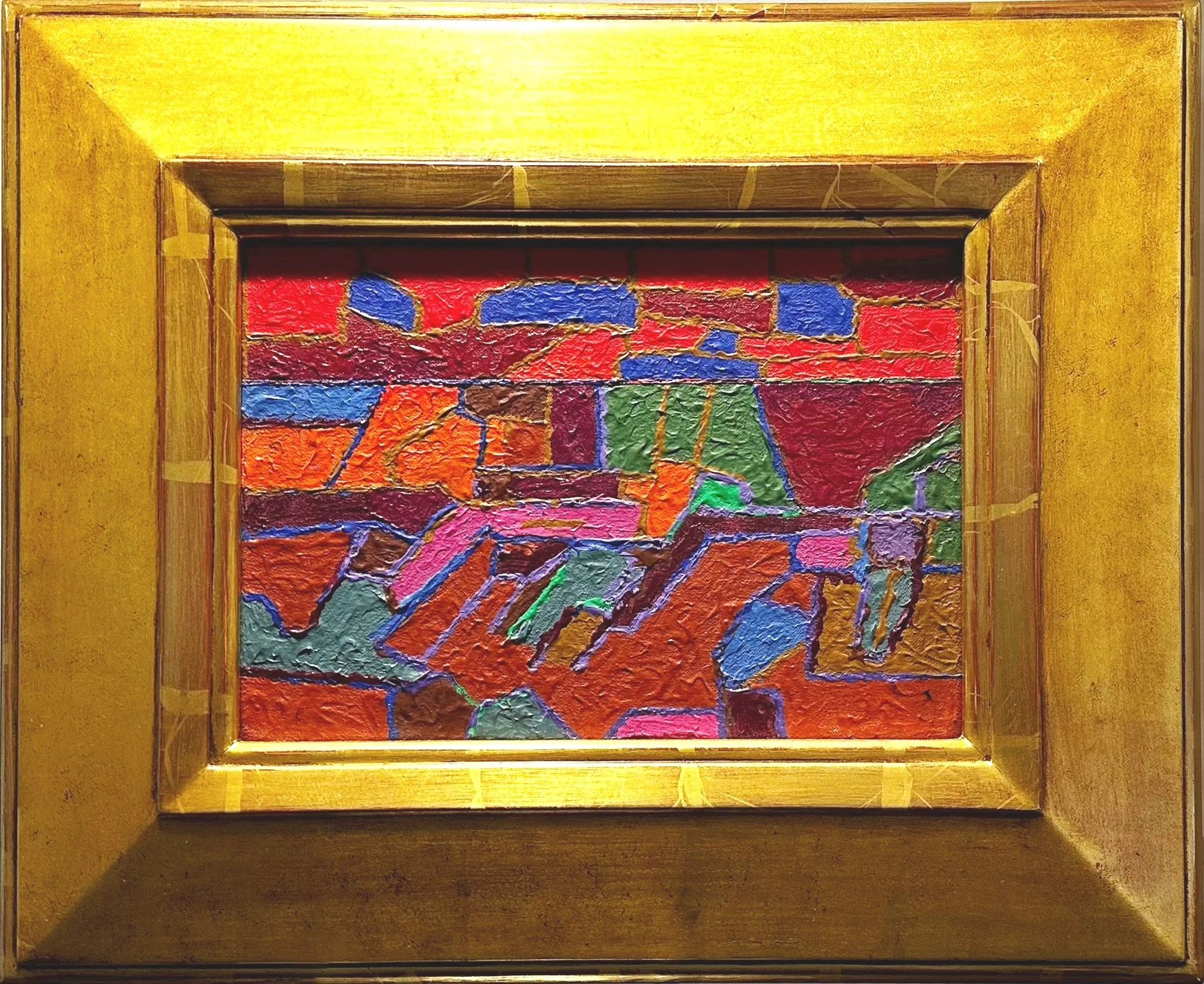 Structural Direction. Red Rock Variation: Lake Superior Landscape, 1984