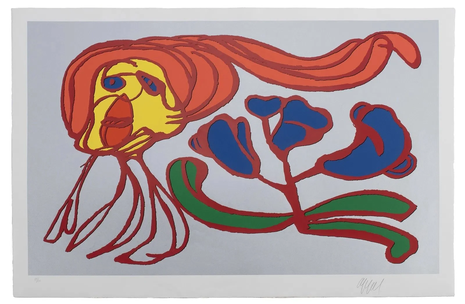 Floating Flower Passion (silver), 1977