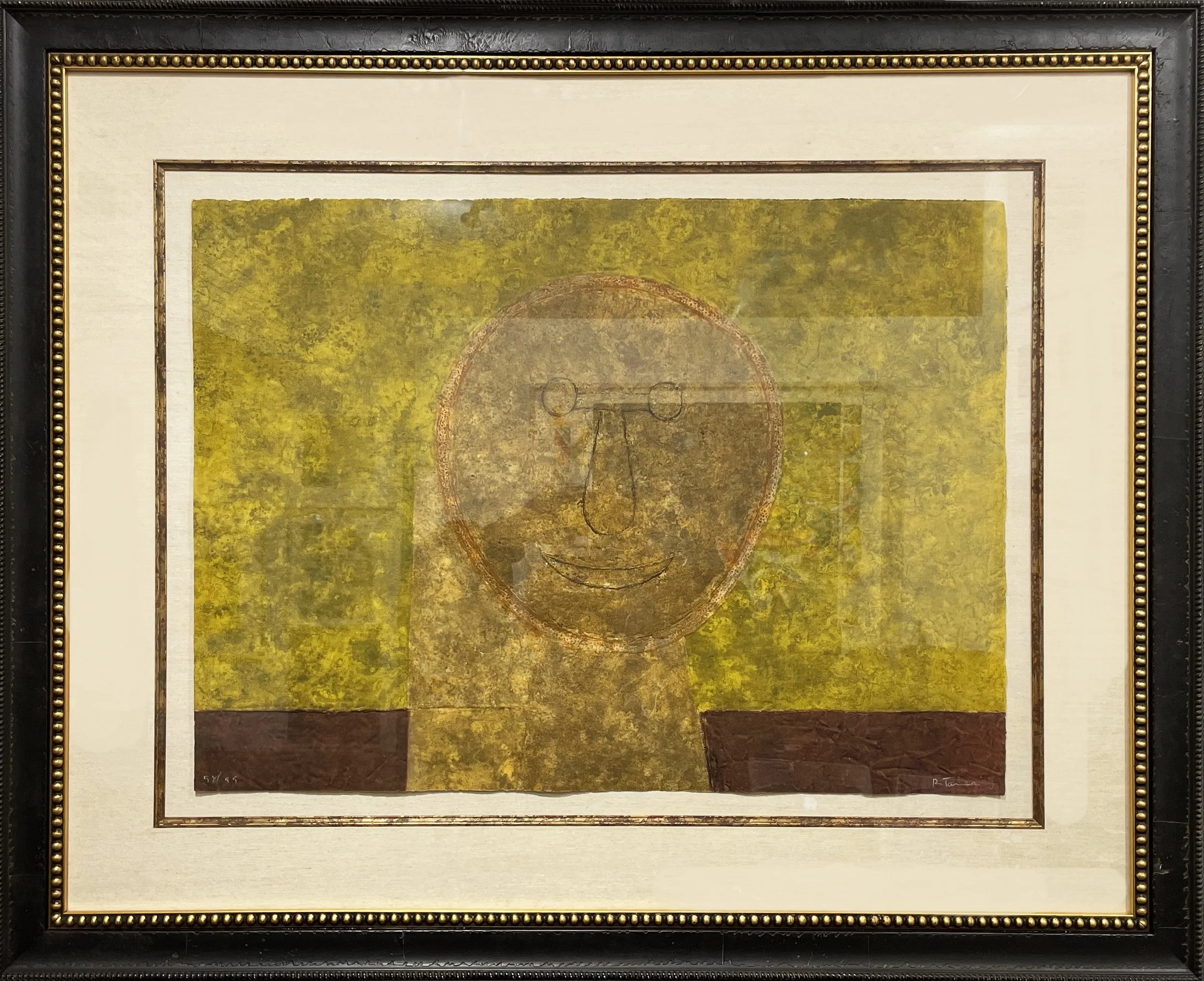 Cabeza Sobre Fond Verde, 1979