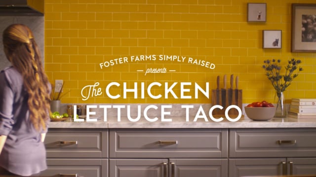 Foster Farms | New Comfort Food | Lettuce Chicken Taco