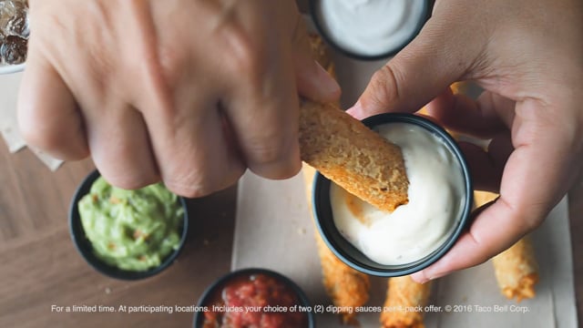 Taco Bell | Rolled Chicken Tacos | Baby