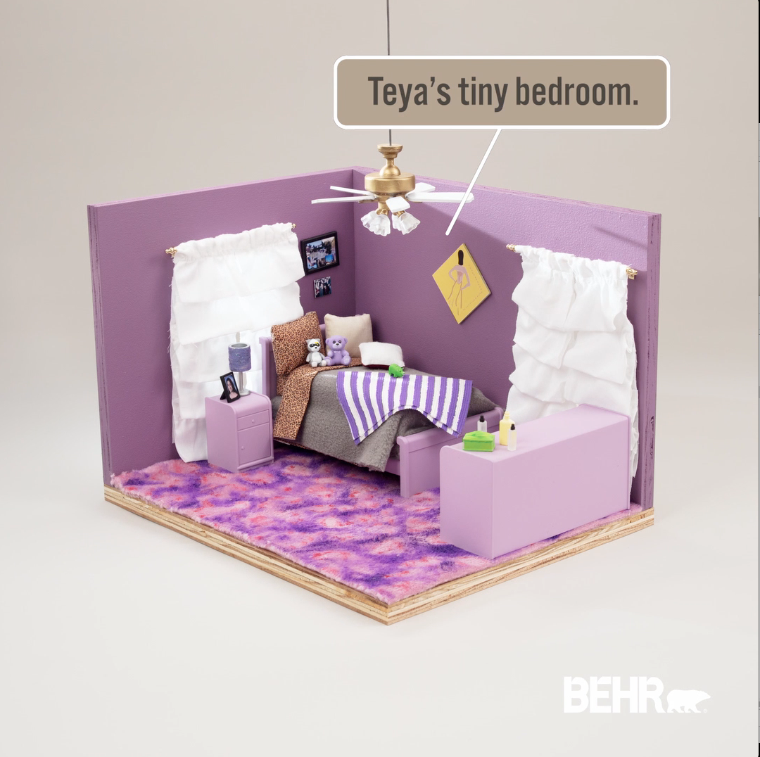 BEHR | Mini Makeovers | Teya's Room
