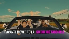 Taco Bell | Davante Adams | Cantina Chicken | Locker Bell